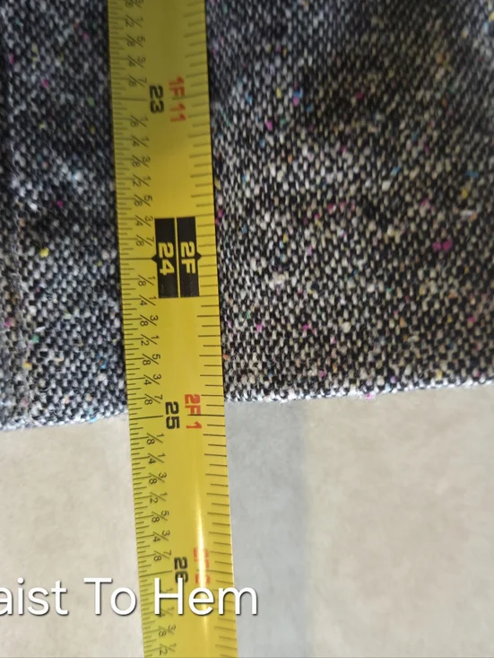 VTG Y2K Body By Victoria Secret Wool Blend Pencil Skirt Sz 4 Victorian Steampunk - Picture 9 of 9